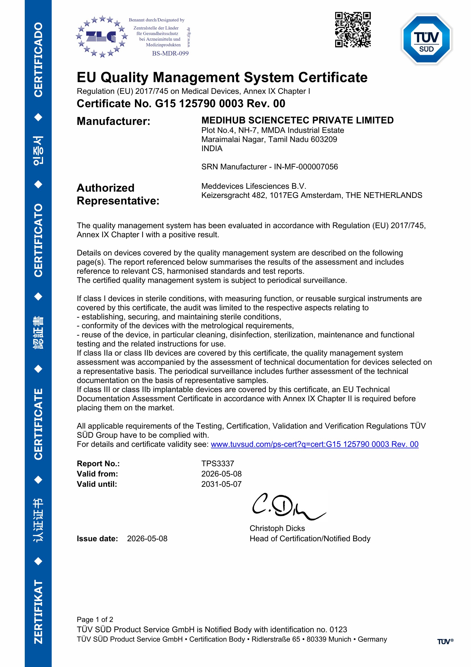Medihub Sciencetec Private Limited